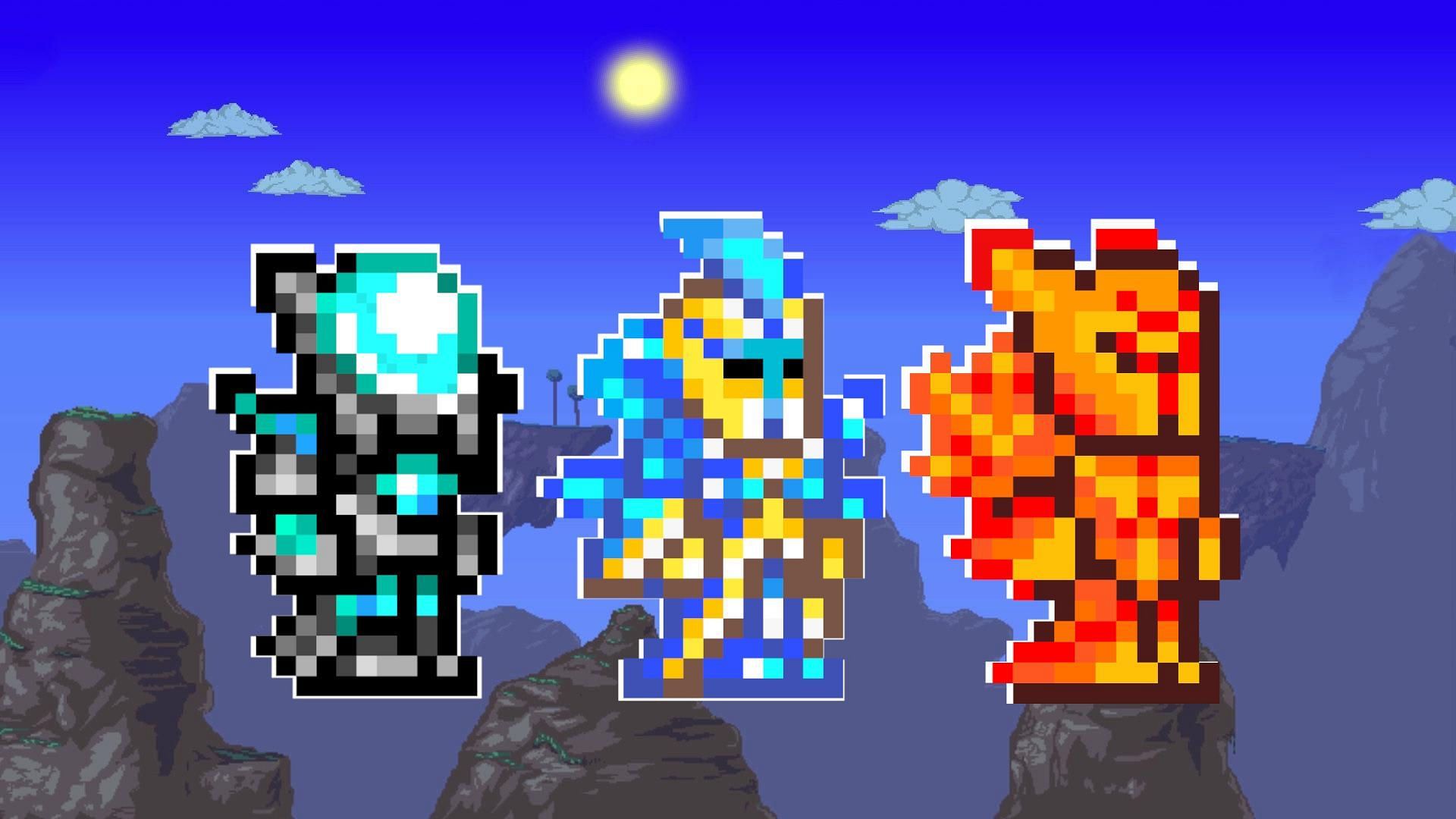 Terraria's greatest gear (Image via Re-logic)
